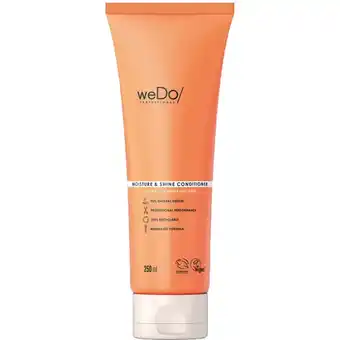 Lookfantastic Wedo/ professional moisture and shine conditioner 250ml aanbieding