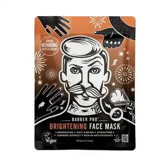 Lookfantastic Barber pro brightening face mask aanbieding