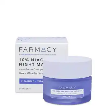 Lookfantastic Farmacy 10% niacinamide night mask 50ml aanbieding