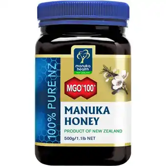 Lookfantastic Manuka health new zealand ltd mgo 100+ pure manuka honey blend - 500g aanbieding