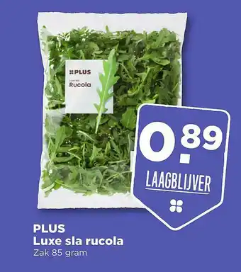 PLUS Plus Luxe Sla Rucola aanbieding