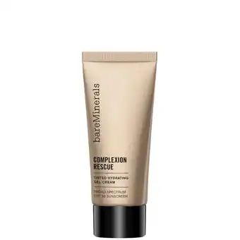 Lookfantastic Bareminerals complexion rescue tinted moisturiser hydrating gel cream broad spectrum spf 30 15ml (various shades) - terra aanbieding