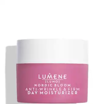 Lookfantastic Lumene nordic bloom [lumo] anti-wrinkle and firm day moisturiser 50ml aanbieding