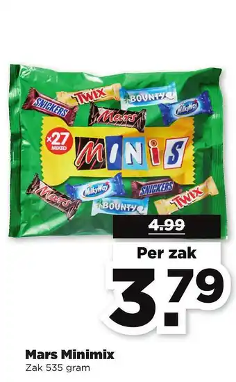 PLUS Mars Minimix aanbieding