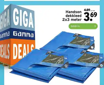 GAMMA Handson Dekkleed 2x3 Meter aanbieding