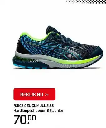 Sport 2000 Asics Gel-Cumulus 22 Hardloopschoene GS Junior aanbieding