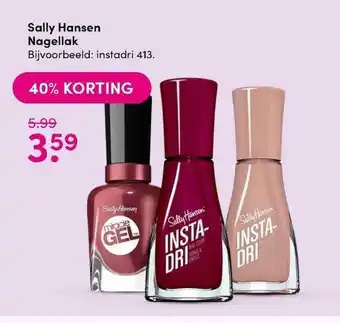 DA Sally Hansen Nagellak 40% Korting aanbieding