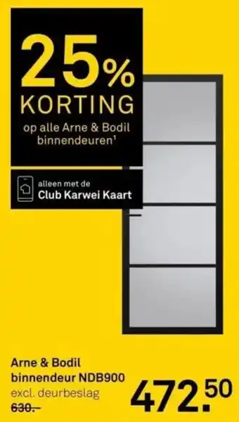 Karwei Arne & Bodil binnendeur NDB900 aanbieding