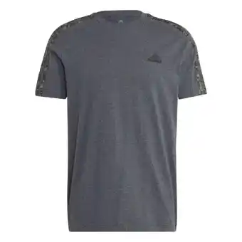 Amazon Adidas essentials single jersey 3-stripes t-shirt voor aanbieding