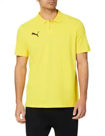 Amazon Puma herren, teamgoal 23 casuals polo poloshirt, cyber aanbieding