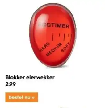 Blokker Blokker eierwekker aanbieding