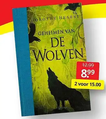 Boekenvoordeel Geheimen Van De Wolven - Dorothy Hearst aanbieding