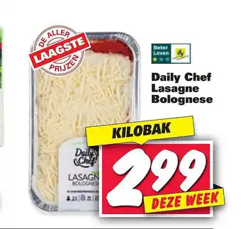 Zeeman Daily Chef Lasagne Bolognese aanbieding