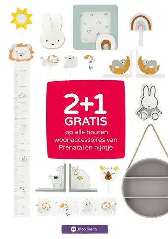 Prenatal Op Alle Houten Woonaccessoires Van Prénatal En Nijntje aanbieding