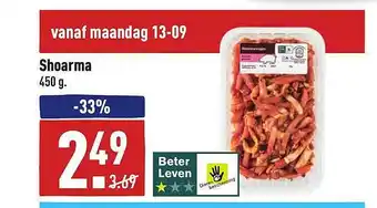 ALDI Shoarma 450g aanbieding