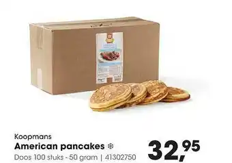 HANOS Koopmans American Pancakes aanbieding