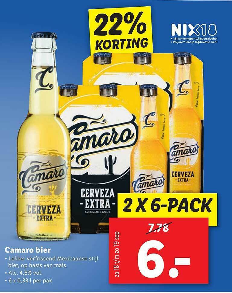 57+ Camaro Bier Lidl Preis, Preisvergleich und preisverlauf für das