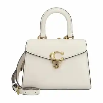 Bagage24 Coach sammy handtas leer 21 cm aanbieding