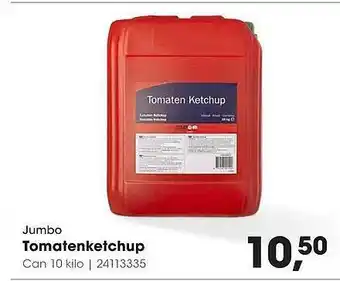 HANOS Jumbo Tomatenketchup 10 kilo aanbieding