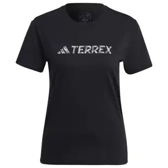 Bergfreunde Adidas terrex - women's terrex classic logo t-shirt - t-shirt aanbieding