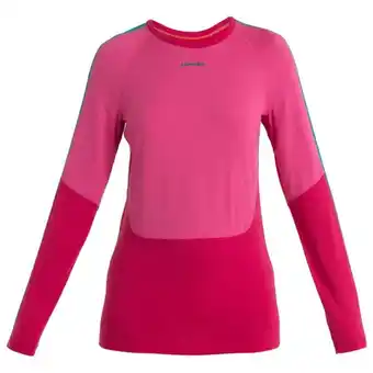 Bergfreunde Icebreaker women's 200 sonebula l/s crewe - merino-ondergoed aanbieding