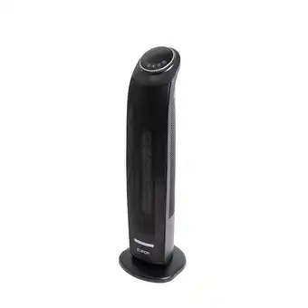 Sanitairwinkel.nl Eurom hi-tower 2200 wi-fi keramische kachel 2200watt 22.9x23.2x77.6cm zwart aanbieding
