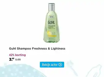 Plein.nl Guhl Shampoo Freshness & Lightness 42% Korting aanbieding