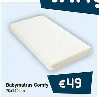 Beddenreus Babymatras Comfy aanbieding