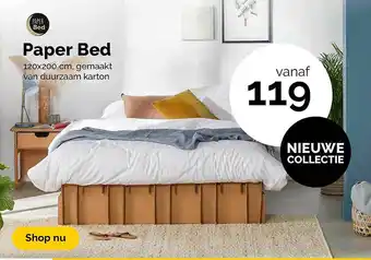 Beter Bed Paper Bed aanbieding