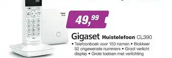 EP Gigaset Huistelefoon CL390 aanbieding