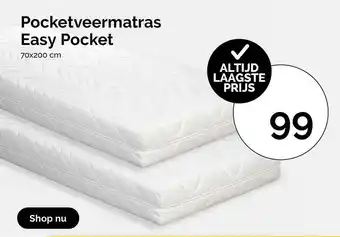 Beter Bed Pocketveermatras Easy Pocket aanbieding