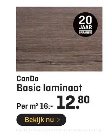 Hubo CanDo Basic Laminaat aanbieding