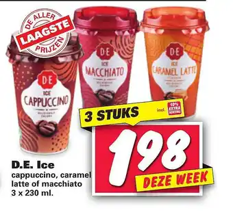 Nettorama D.E. Ice Cappuccino, Caramel Latte Of Macchiato aanbieding