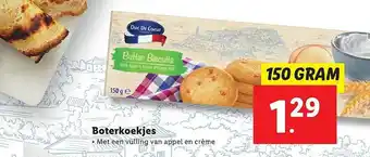 Lidl Duc De Coeur Boterkoekjes aanbieding