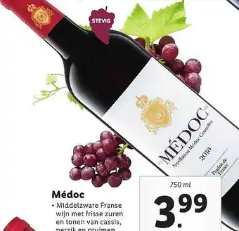 Lidl Médoc aanbieding