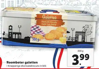 Lidl Duc De Coeur Roomboter Galetten aanbieding