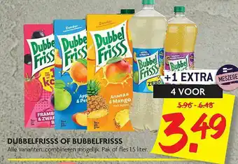 Dekamarkt Dubbelfrisss Of Bubbelfrisss aanbieding