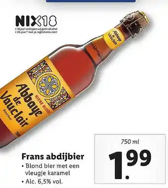 Lidl Frans Abdijbier aanbieding