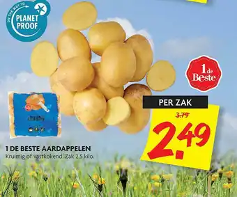 Dekamarkt 1 De Beste Aardappelen Kruimig Of Vastkokend aanbieding