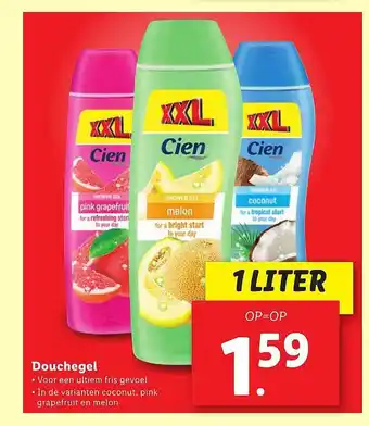 Lidl Cien Douchegel aanbieding