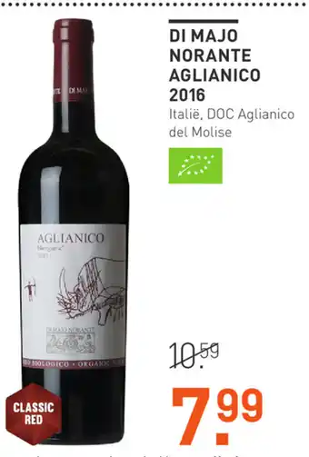 Gall & Gall Di majo norante aglianico 2016 aanbieding