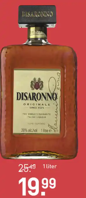 Gall & Gall Disaronno 1 liter aanbieding