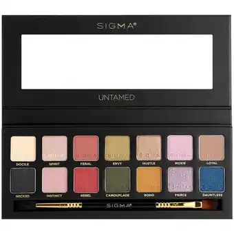 Bangerhead Sigma beauty untamed eyeshadow palette aanbieding