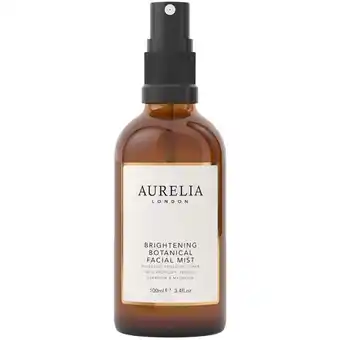 Bangerhead Aurelia brightening botanical facial mist (100ml) aanbieding