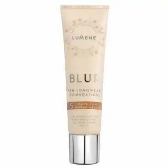 Bangerhead Lumene blur 16h longwear foundation spf 15 5 deep tan aanbieding