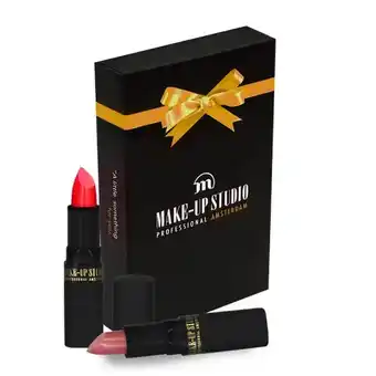 Haibu Make-up studio lipstick duo 53+ xoxo red aanbieding