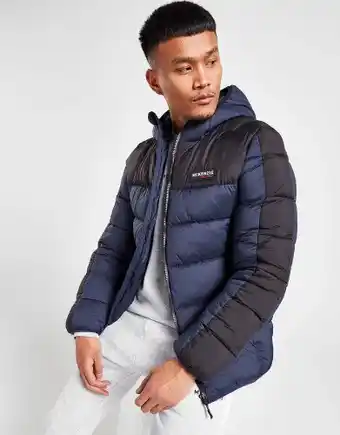 JD Sports Mckenzie blast puffer jacket - navy- heren aanbieding