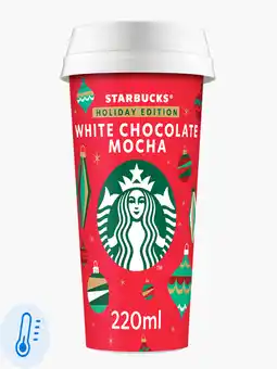 Flink Starbucks white chocolate mocha 220ml aanbieding