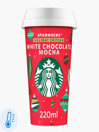 Flink Starbucks white chocolate mocha 220ml aanbieding