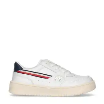 Kleertjes.com Tommy hilfiger sneakers wit jongens imitatieleer aanbieding